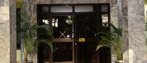 Entrada de la propiedad