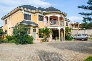 Façade de l’hébergement