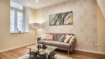 Business Apartment, 2 Katil Ratu (Queen) | 1 bilik tidur, peralatan tempat tidur premium, seterika/papan seterika