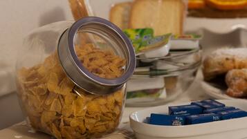 Colazione da portar via, servita tutte le mattine (10 EUR a persona)