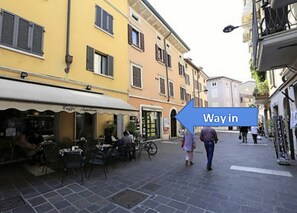 Fassade der Unterkunft