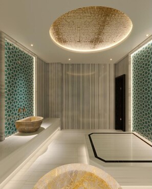 Türkisches Bad/Hamam, Körperbehandlungen, Hydrotherapie, Aromatherapie