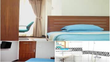 Rom – deluxe | Skrivebord, wi-fi (inkludert) og sengetøy