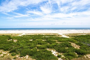Vista a la playa o al mar