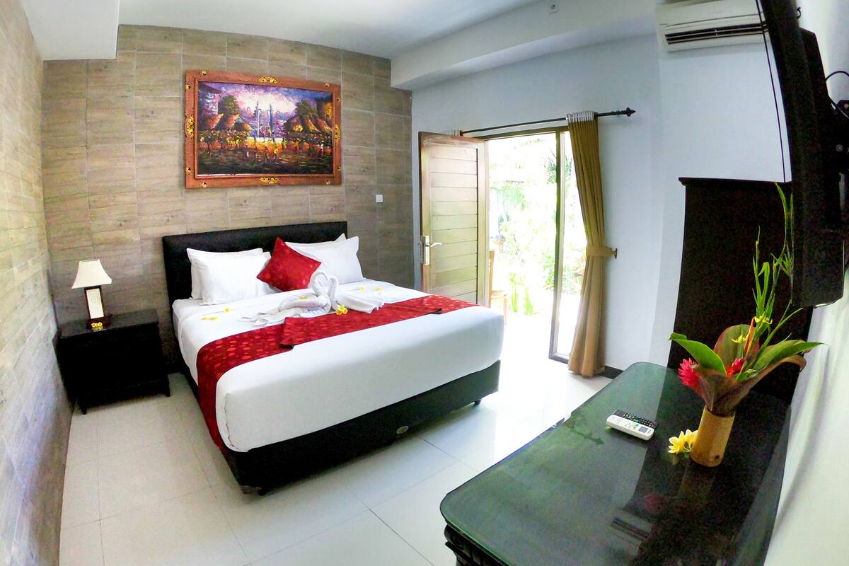 Kamar Double Deluks | Meja kerja dan Wi-Fi gratis