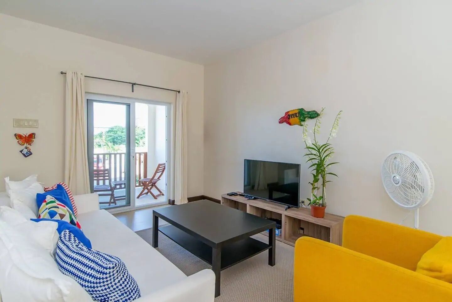 42-inch LED TV with cable channels, TV, Netflix