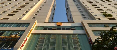 Fassade der Unterkunft