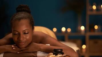 Body treatments, deep-tissue massages, body scrubs, facials