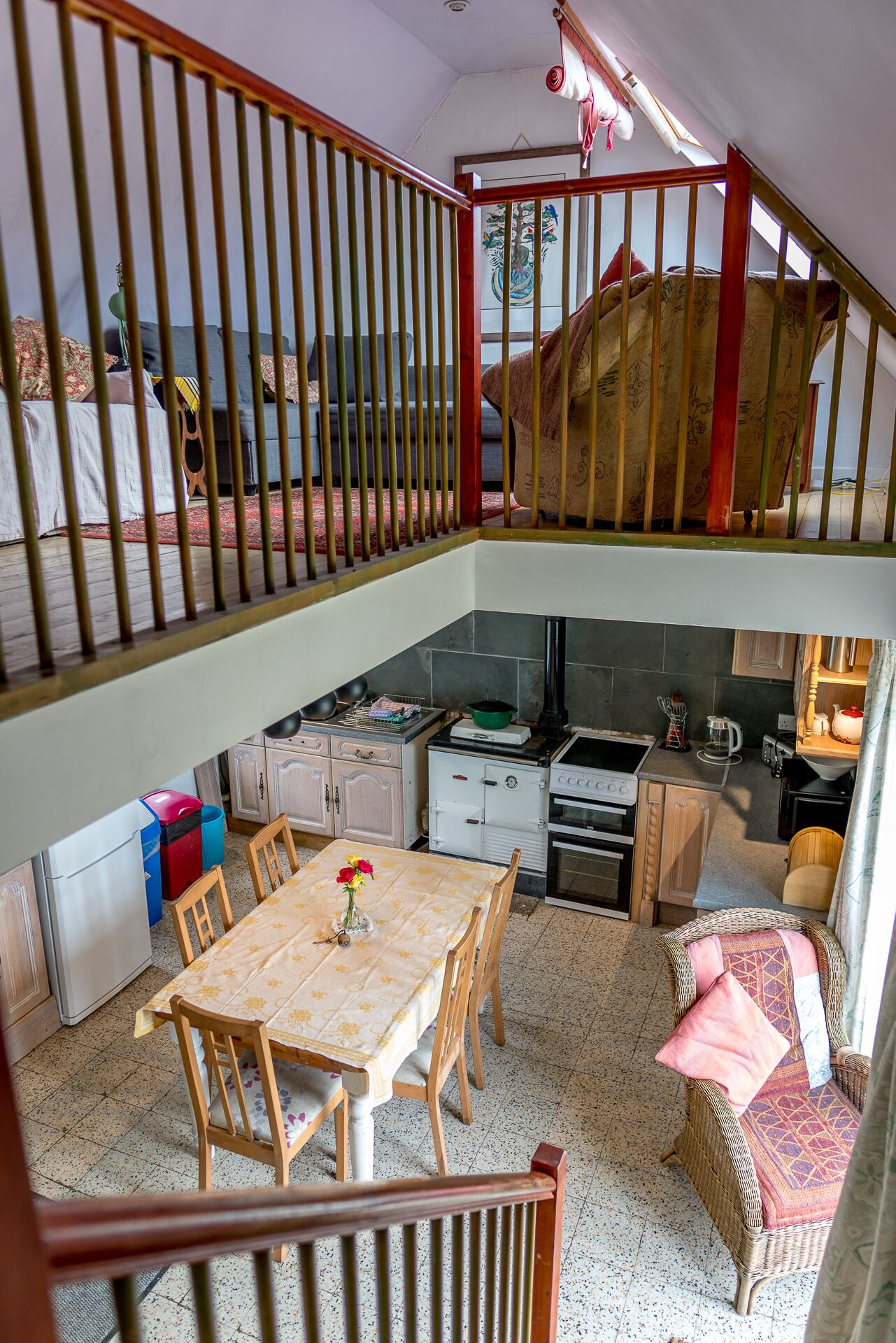 top shed cottage | interior