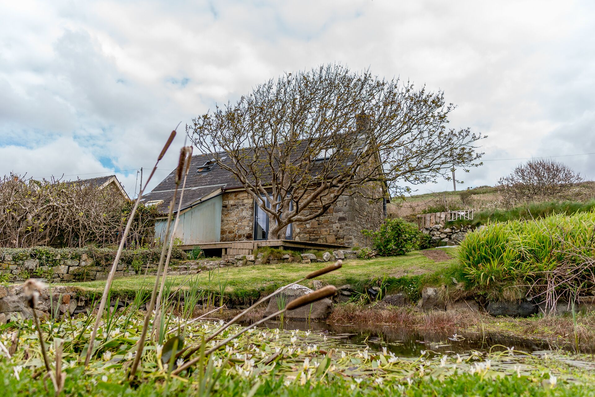 top shed cottage | exterior