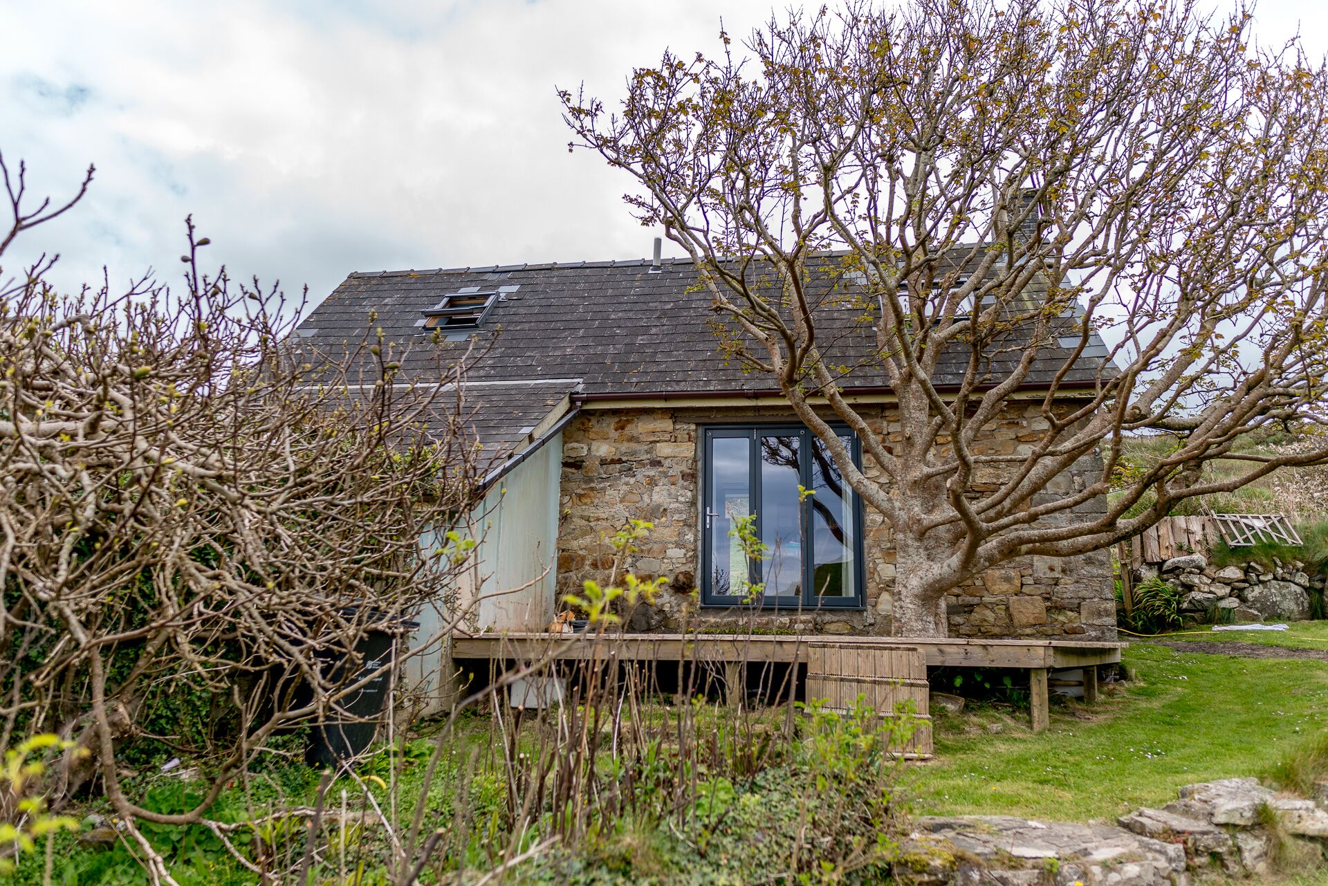 top shed cottage | exterior