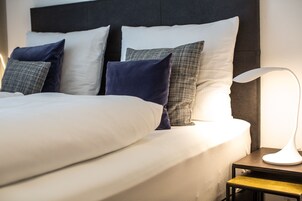 Apartamento Deluxe | 1 dormitorio, ropa de cama de alta calidad, caja fuerte y escritorio