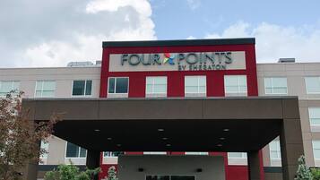 Entrada de l'allotjament