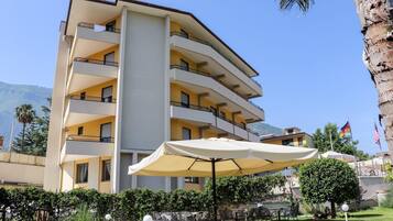 Fassade der Unterkunft