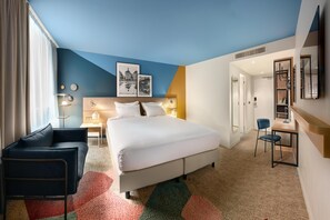 Premium bedding, minibar, in-room safe, desk