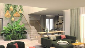 Villa Verde | Living area | Flat-screen TV - Hvar Boutique Villas (Hvar)