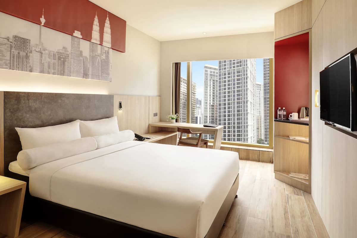 1 chambre, literie hypoallergénique, minibar