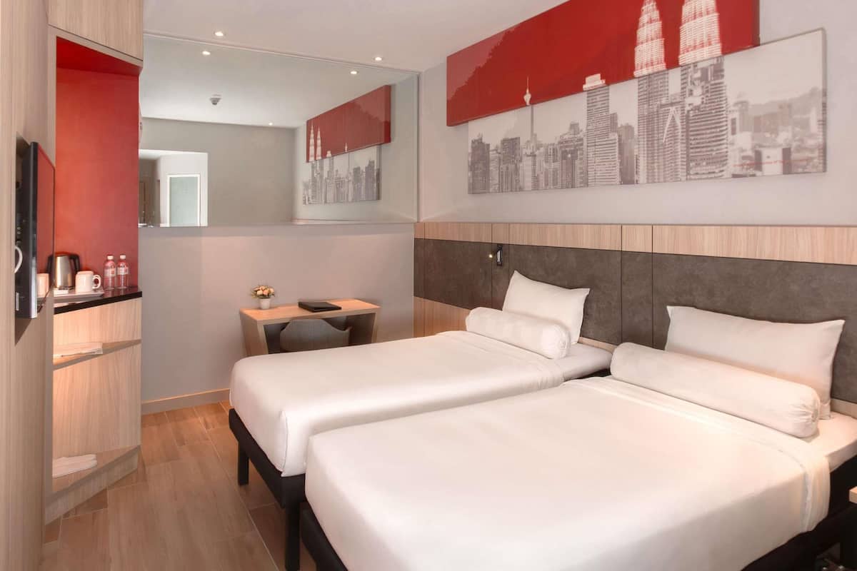Chambre Standard, 2 lits une place | 1 chambre, literie hypoallergénique, minibar