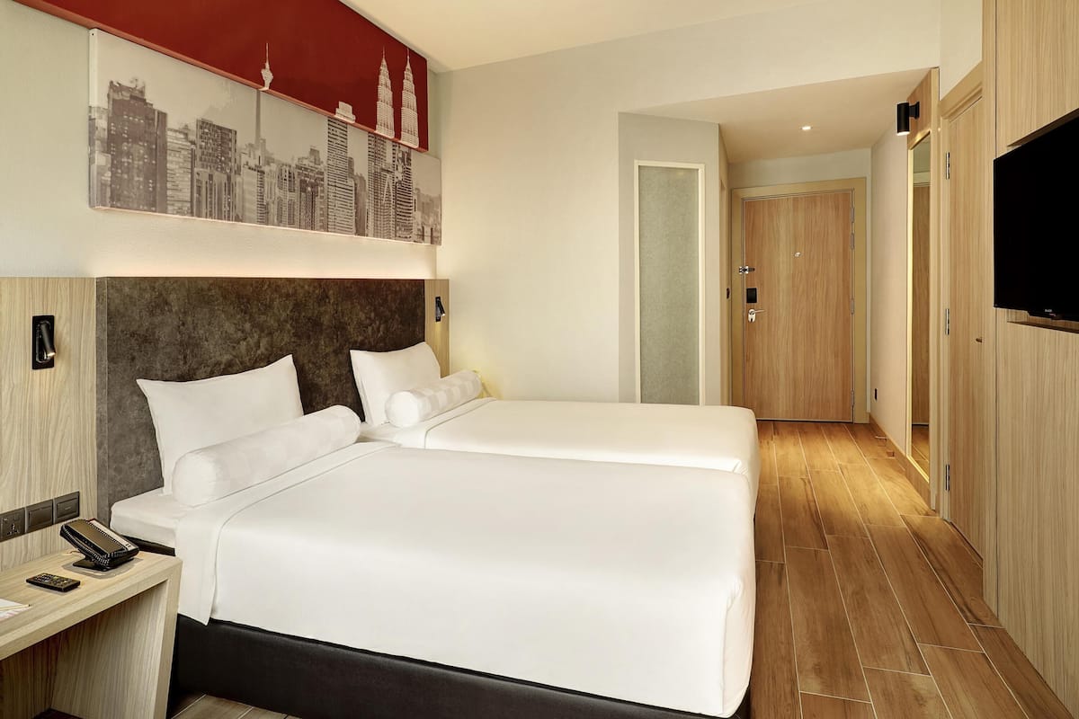 Allergitestet sengetøy, minibar, safe på rommet og skrivebord