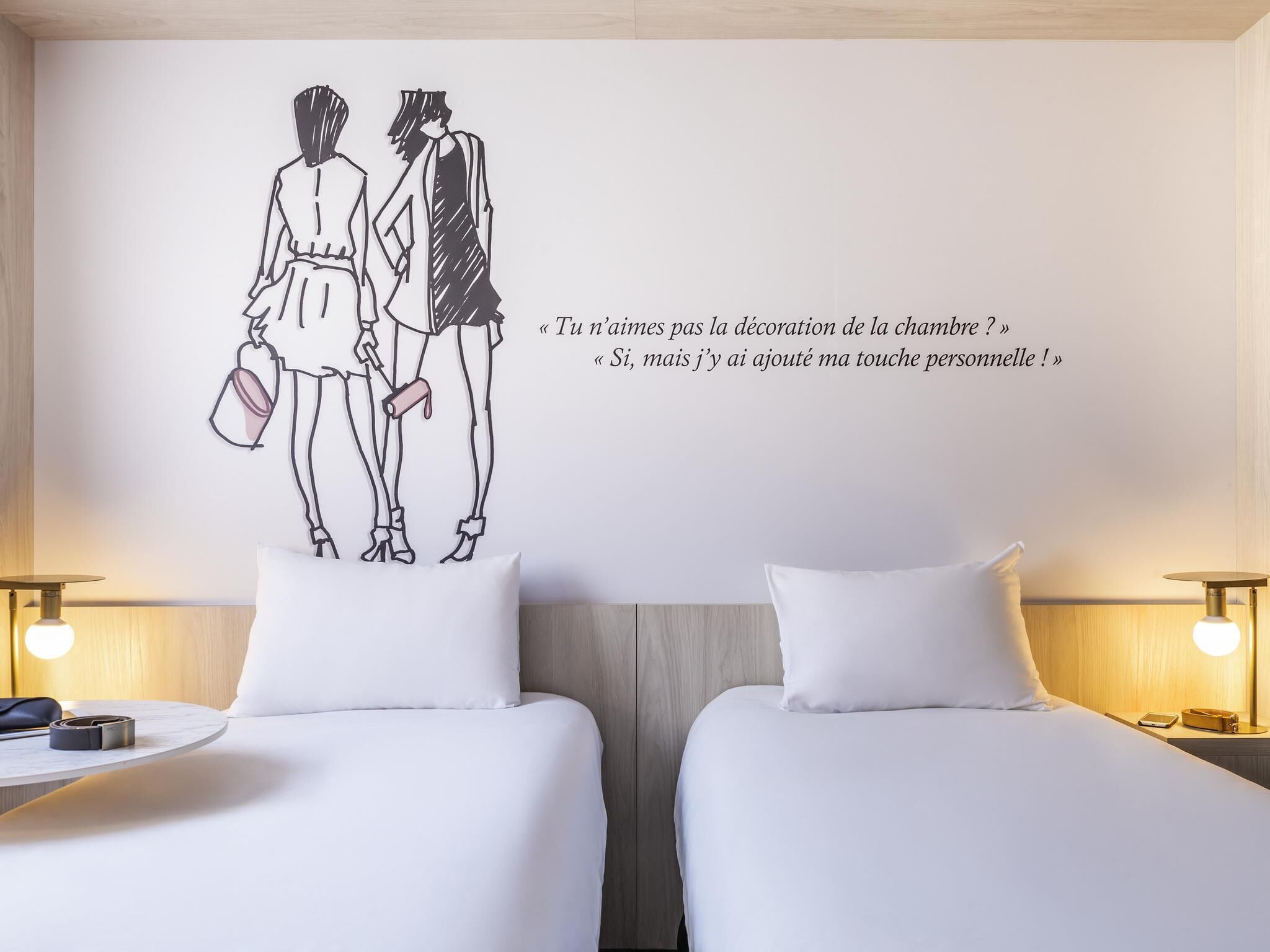 Standard Twin Room, 2 Single Beds | Premium bedding, desk, blackout curtains, soundproofing