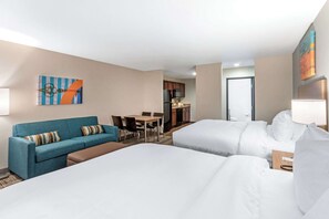 Suite, Multiple Beds, Non Smoking | 1 bedroom, laptop workspace, blackout drapes, iron/ironing board - MainStay Suites Denver International Airport (Denver)