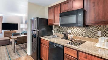 1 slaapkamer, een laptopwerkplek, verduisterende gordijnen