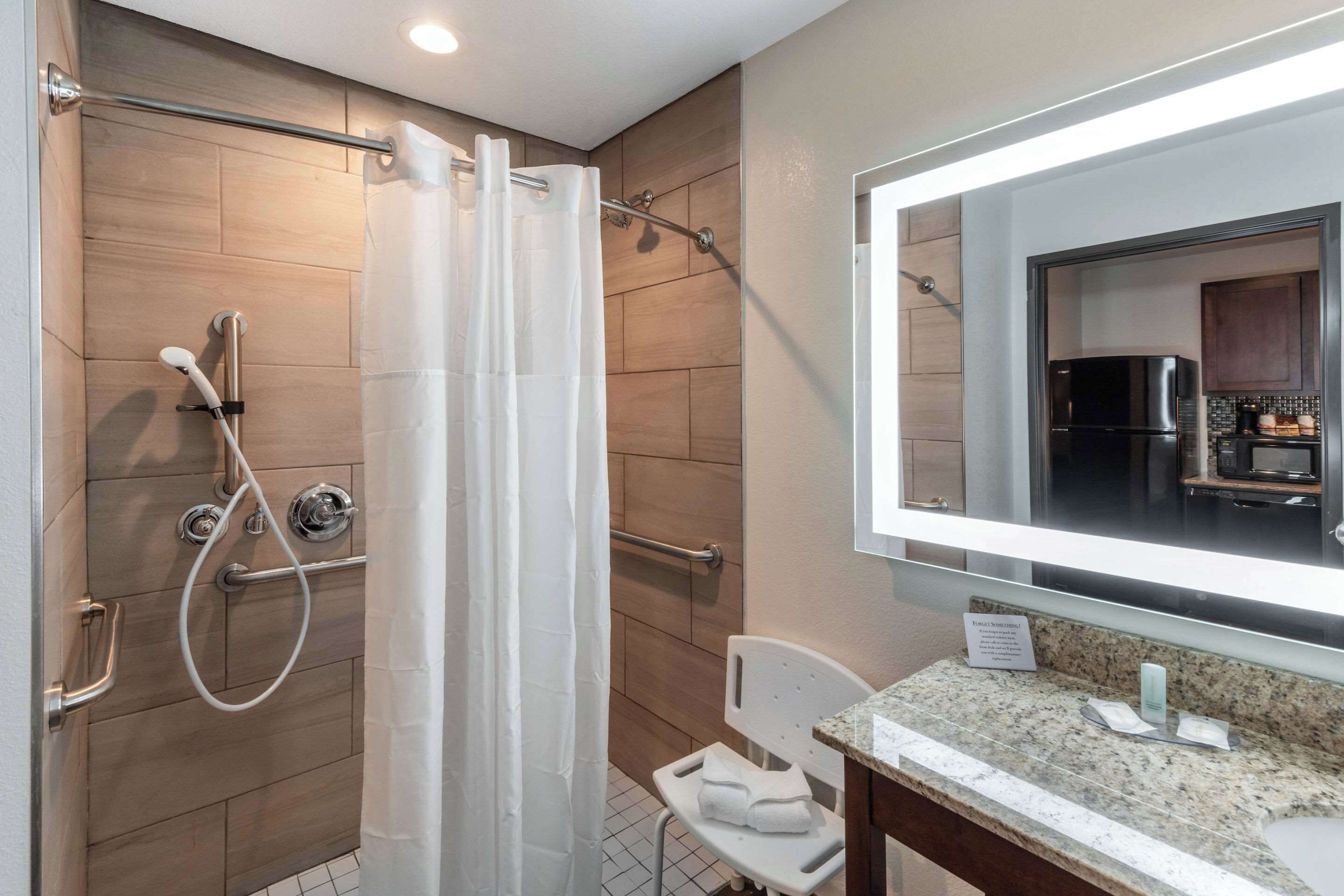 laptop workspace, blackout curtains, iron/ironing board, free wifi