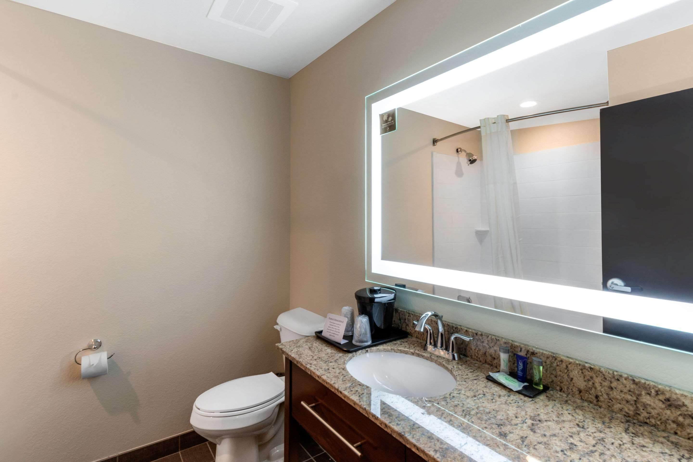 suite, 2 queen beds, non smoking (larger unit) | premium bedding, desk, blackout curtains, iron/ironing board