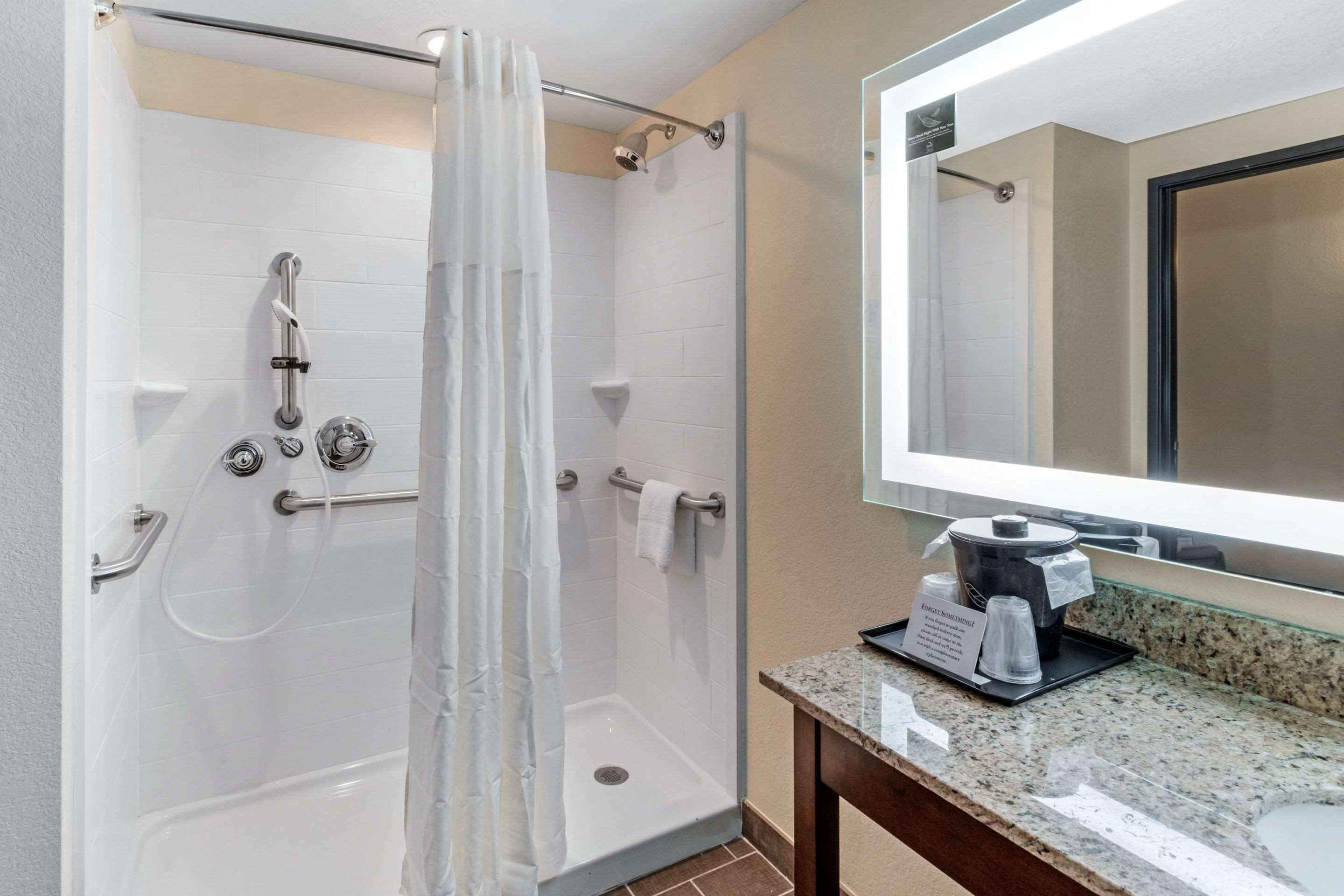 suite, 2 queen beds, accessible, non smoking | premium bedding, desk, blackout curtains, iron/ironing board