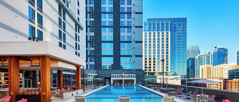 Outdoor pool, open 6:00 AM to 10:00 PM, pool cabanas (surcharge)
