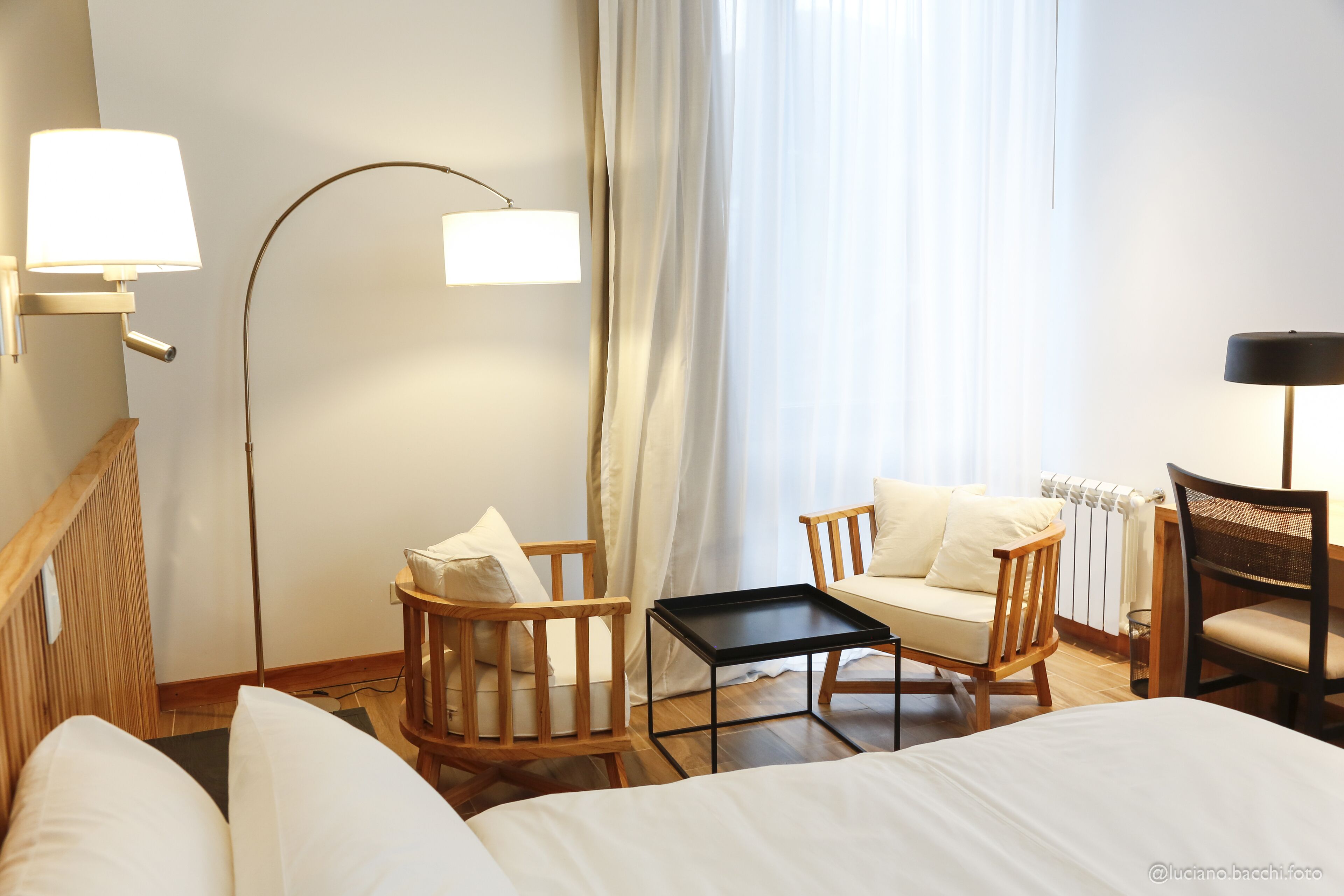 premium double or twin room | in-room safe, desk, laptop workspace, free wifi