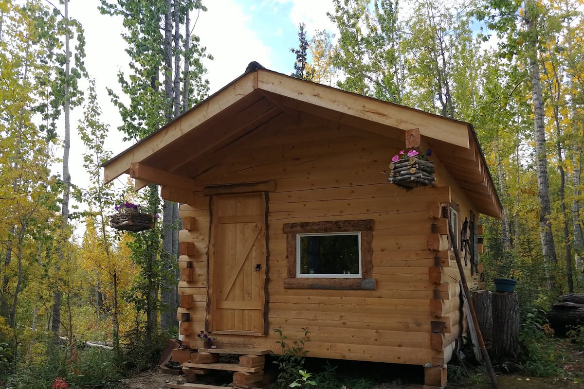 Forks Cabin 1 w Shared Outhouse | Materassi in memory foam, con stile personalizzato