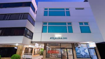 Fachada de la propiedad