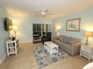 TV, DVD player, stereo, offices