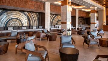 Sala de estar en el lobby