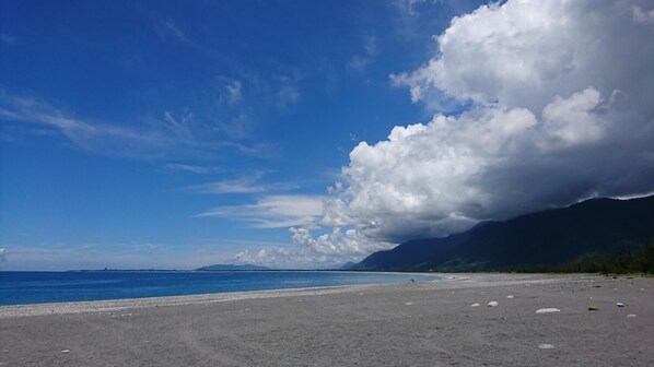 White sand