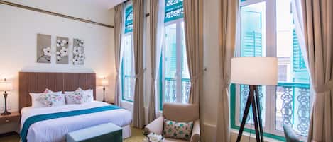 Superior Suite, 1 King Bed | 1 bedroom, minibar, in-room safe, desk