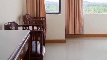 In-room safe, desk, blackout curtains, soundproofing