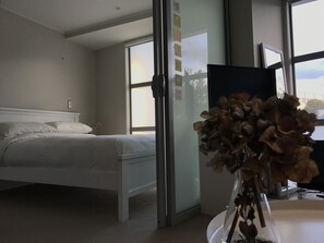 1 間睡房、高級寢具、書桌、免費 Wi-Fi