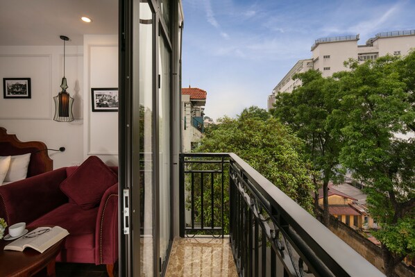 Junior Suite, Balcony, City View | Balcony view