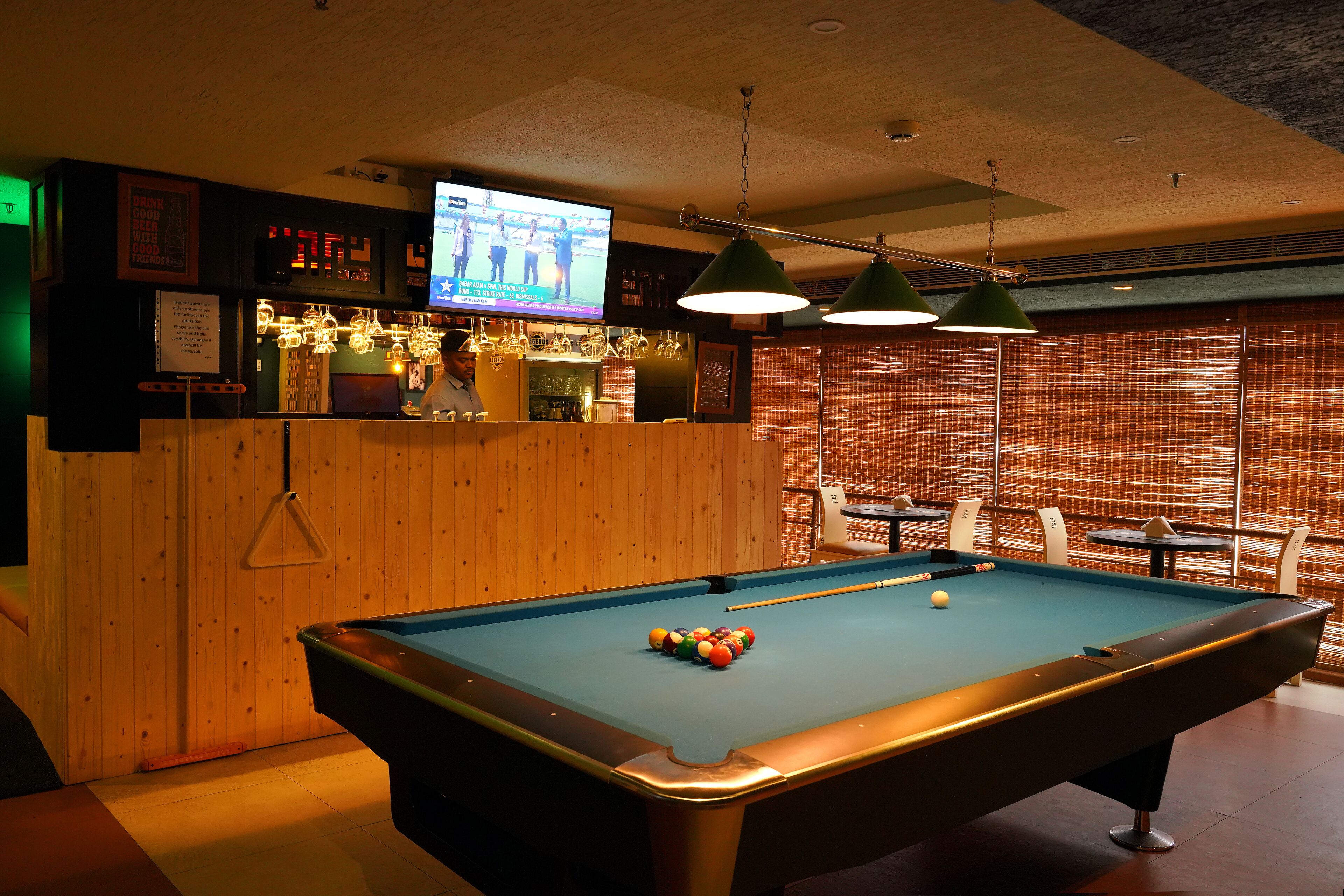 sports bar