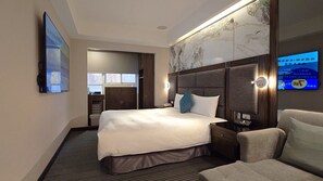豪華雙人房 | 書桌、遮光窗簾/窗簾、熨斗/熨衫板、免費 Wi-Fi
