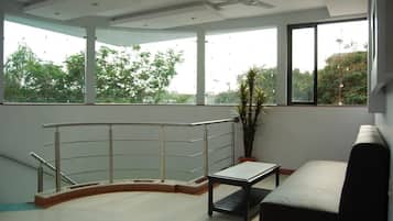 Sala de estar en el lobby