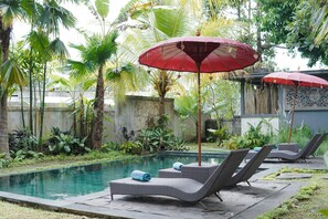 Biệt thự Cao cấp, 2 phòng ngủ, hồ bơi riêng | Quang cảnh vườn