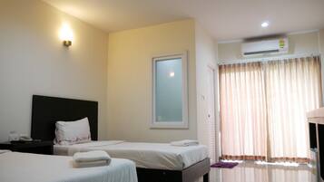 Twin Room | Blackout curtains, free WiFi