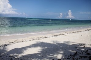 Plage, sable blanc