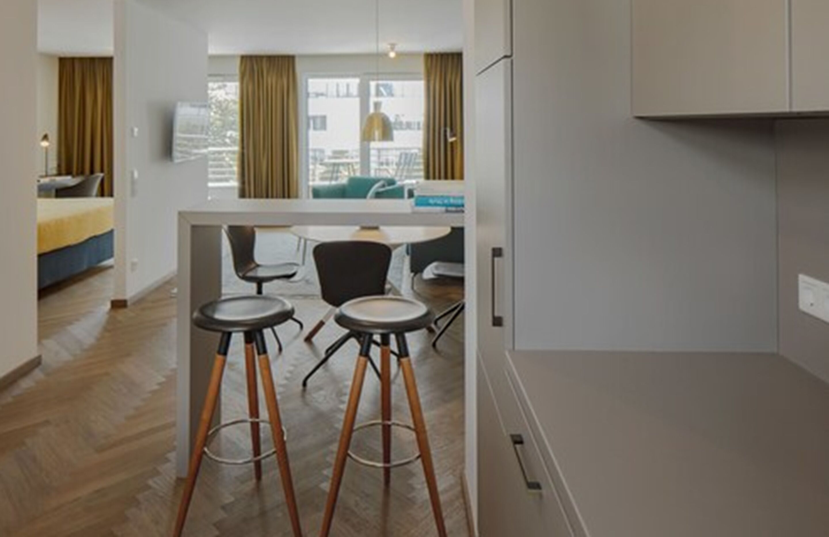 Exclusive-Suite, 1 Schlafzimmer | Hochwertige Bettwaren, Zimmersafe, Schreibtisch