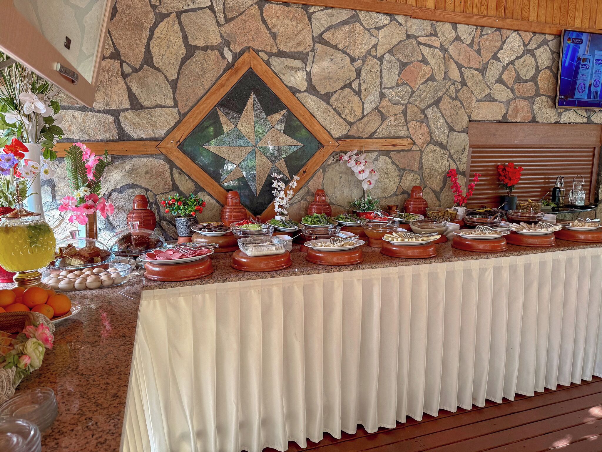 Tägliches inbegriffenes Frühstücksbuffet