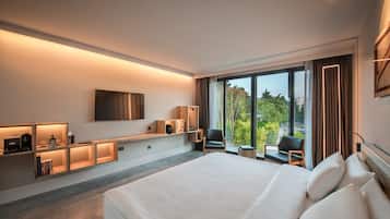 Moonlight Suite | 高級寢具、迷你吧、客房內保險箱、書桌