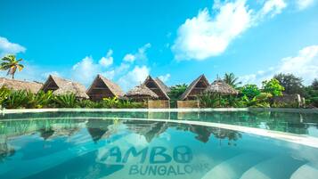 Indoor pool, outdoor pool